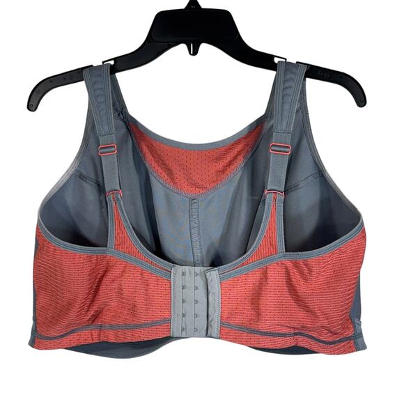 Glamorise SZ 48H No-Bounce Camisole Elite Sports Bra WireFree Wicking Adjustable - Picture 4 of 9